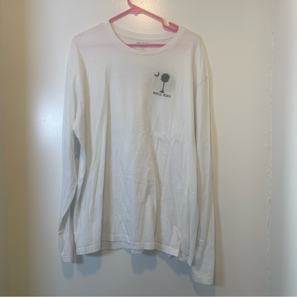 Del Sol South Carolina‎ white long sleeve shirt  unisex size 2XL